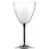 Image de 20 Verres maxi avec pieds - Chromé argent brillant KIT VERRES 1 - ARGENT