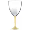 Image de 20 Verres maxi avec pieds - Champagne/Ivoire KIT VERRES 1 - IVOIRE