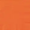 Image de Sachet de 20 Petites serviettes en papier Orange 25 x 25 cm 3221UNIP