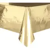 Image de Nappe plastique rectangle 2,74m METALLISEE Or 50411UNIP