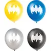 Image de Set de 8 Ballons 30 cm Batman 77525UNIP
