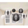 Image de Lanternes Rondes Blanches Et Noires - Dia De Los Muertos 240987