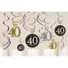Image de Virvatelles en papier métallisé - 40 Sparkling Celebration - Dorée x 12 670481