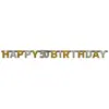 Image de Guirlande Lettres - Foil Happy Birthday 50 Sparkling Celebration Dorée - 213 x 16.2 cm 120206