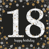 Image de Serviettes 18 ans Sparkling Celebrations x16 9900556