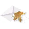 Image de 8 Invitations et Enveloppes Happy Dinosaure 9903979