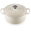 Image de LE CREUSET Cocotte ronde Signature 24cm/4,2l Meringue crème