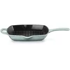 Image de LE CREUSET Poêle grill carrée SIGNATURE 26x26cm Sea Salt gris clair