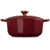 Image de LE CREUSET Cocotte ronde SIGNATURE 20cm/2,4l Grenat rouge foncé