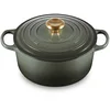 Image de LE CREUSET Cocotte ronde 24cm/4,2l SIGNATURE vert foncé