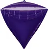 Image de Ballon Diamant Violet Mylar 2834299