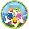 Image de Ballon Aluminium Rond 43 cm : Baby Shark - Requins 4075801