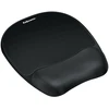Image de Fellowes Tapis de souris Repose-poignet Mousse Noir