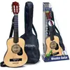 Image de Guitare bois 75 Cm avec Bandouliere et Sacoche