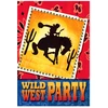 Image de 8 Invitations Anniversaire Western Party 495009