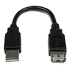 Image de StarTech.com Câble d'extension USB-A 2.0 - M/F - 15 cm