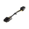 Image de StarTech.com Câble adaptateur d'alimentation PCI-Express 6 broches vers 8 broches