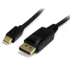 Image de StarTech.com Câble mini DisplayPort vers DisplayPort 1.2 4K x 2K UHD - M/M - 1 m - Noir