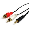 Image de StarTech.com Câble audio stéréo Jack 3.5 mm vers 2 x RCA - M/M - 1 m