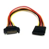 Image de StarTech.com Câble d'extension d'alimentation SATA 15 broches - M/F - 30 cm