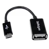 Image de Startech.com Adaptateur micro USB B mâle / USB 2.0 Host OTG femelle - Noir