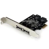 Image de StarTech.com Carte contrôleur PCI-E avec 2 ports SATA III interne et 2 ports eSATA externe