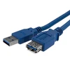 Image de StarTech.com Câble d'extension USB-A 3.0 vers USB-A - M/F - 1 m - Bleu