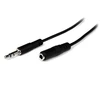 Image de StarTech.com Câble audio stéréo slim Jack 3.5 mm - M/F - 2 m