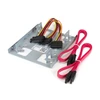 Image de StarTech.com Kit de Montage pour 2 HDD / SSD 2,5" SATA dans Baie 3,5"