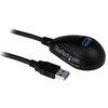 Image de StarTech.com Câble d'extension USB-A 3.0 vers USB-A sur socle - M/F - 1.5 m - Noir