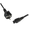 Image de Startech.com Câble d'alimentation tripolaire noir - 1 mètre