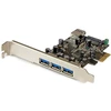 Image de StarTech.com Carte contrôleur PCI-E (4 ports USB 3.0 Type-A - 1 interne et 3 externes)