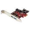 Image de StarTech.com Carte contrôleur PCI Express à 4 ports USB 3.0 - 2 externes 2 internes