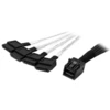 Image de StarTech.com Câble Mini SAS vers 4x SATA - 1 m