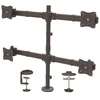 Image de StarTech.com Support de bureau pour 4 moniteurs LCD de 13" à 27"