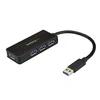 Image de StarTech.com Mini Hub USB 3.0 à 4 ports avec port de charge et adaptateur d'alimentation inclus