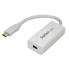 Image de StarTech.com Adaptateur USB-C vers mini DisplayPort 4K 60 Hz - compatible Thunderbolt 3 - Blanc