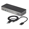 Image de StarTech.com Station d'accueil USB-C et USB-A Triple 4K 30 Hz avec Power Delivery 85 W