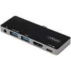 Image de StarTech.com Adaptateur multiport USB-C vers HDMI 4K 60 Hz, Hub 3 ports USB 3.0, Audio et Power Delivery 100W