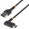 Image de StarTech.com Câble USB 2.0 Type-A vers USB 2.0 Type-C à angle droit - M/M - 0.3 m