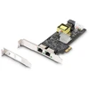 Image de StarTech.com Carte réseau PCI Express à 2 port RJ45 2.5GBase-T PoE