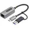Image de StarTech.com Adaptateur USB-C/USB-A vers Ethernet