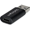 Image de StarTech.com Adaptateur USB-A vers USB-C 3.0 - 5V 900mA - Noir