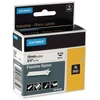 Image de Lot ruban de marquage dymo 1 carton(s) de 5 pièce(s) ruban marquage l19mm l3,5m ruban souple nylon noir/blanc - dymo