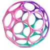 Image de Balle hochet souple rose et violet