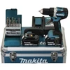 Image de Perceuse visseuse 18v 5.0 ah + 96 accessoires batterie 1 coffret(s) perceuse visseuse 18v 5.0 ah + 96 accessoires 18 v 13 mm moteur sans charbon 2 1.8