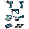 Image de Meuleuse ø125 mm dga506z 18v solo batterie 1 pièce(s) meuleuse ø125 mm dga506z 18v solo 0 18 v moteur sans charbon 125 mm 8500 trs/min 2.3 kg 0 ah - m