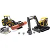 Image de Coffret 2 Engins T.P. Volvo 1/18° avec Accessoires
