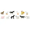 Image de Lot de 12 figurines : Vie à la ferme Safari-S695204