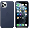 Image de Apple Coque en cuir Bleu Nuit Apple iPhone 11 Pro